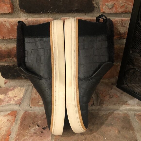 Toms Womens Paxton Black Ankle Boot Size 11 - Picture 9 of 15